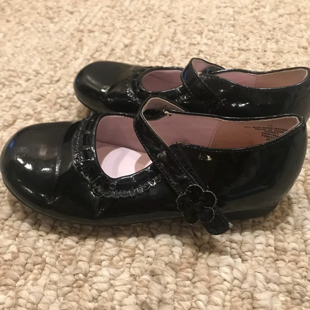 Girls Black Dress shoes